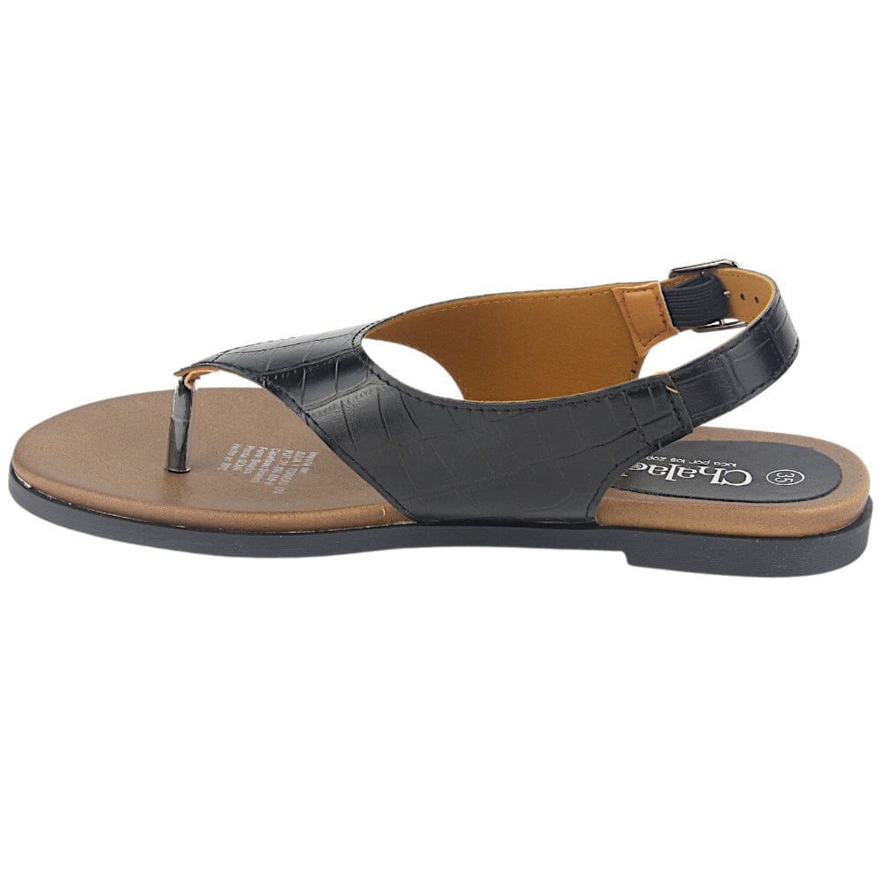 Sandalia Chalada Mujer Prela-13 Negro Casual Sandalia Chalada 