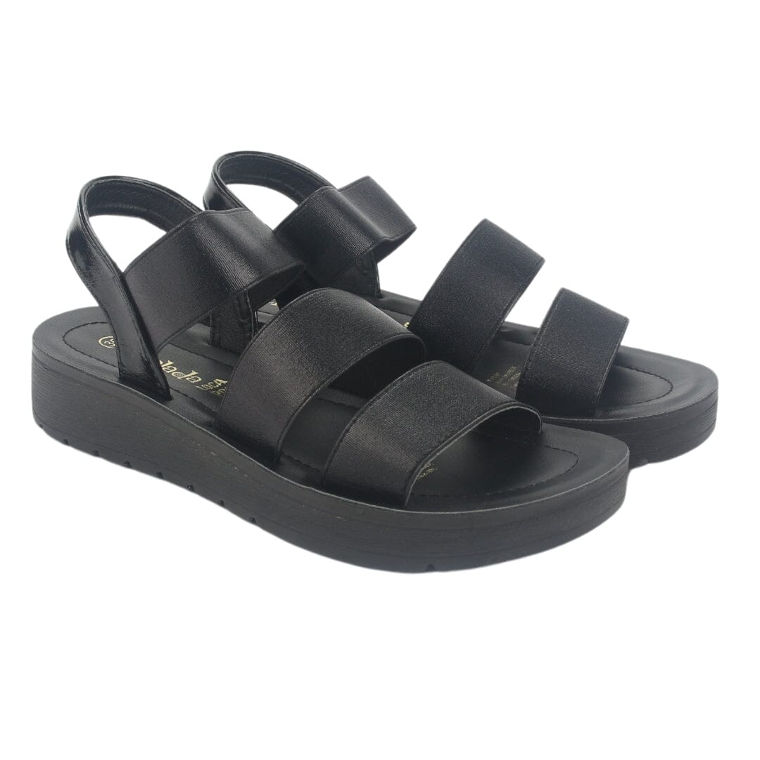 Sandalia Chalada Mujer Quantah-20 Negro Casual Sandalias Chalada 