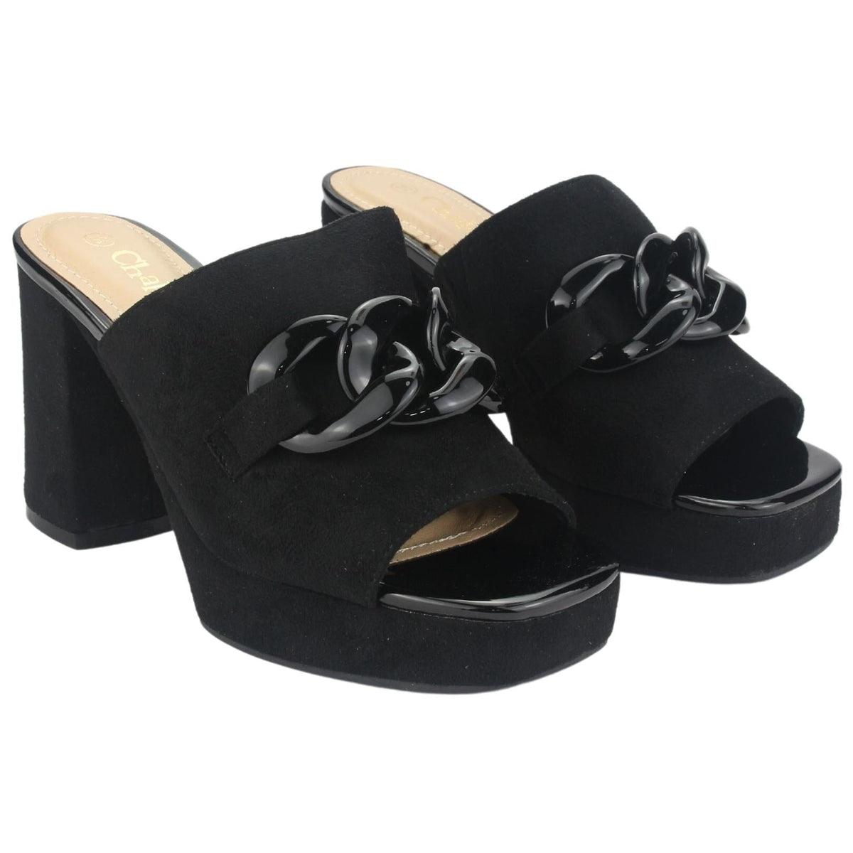 Sandalia Chalada Mujer Sussi-2 Negro Casual Sandalia Chalada 