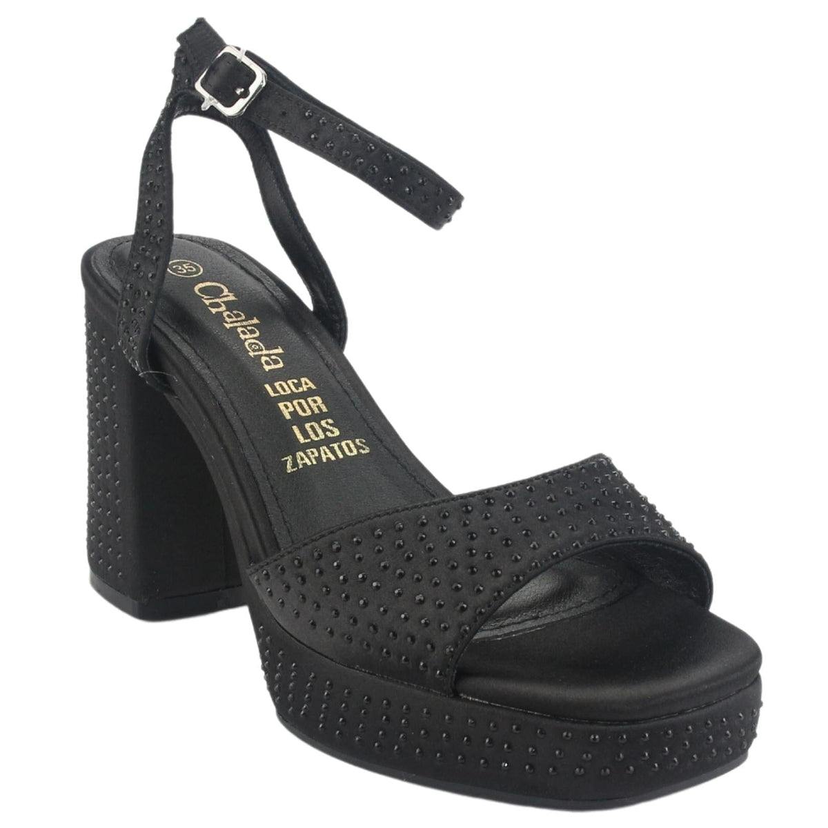 Sandalia Chalada Mujer Sussi-4 Negro Casual Sandalia Chalada 