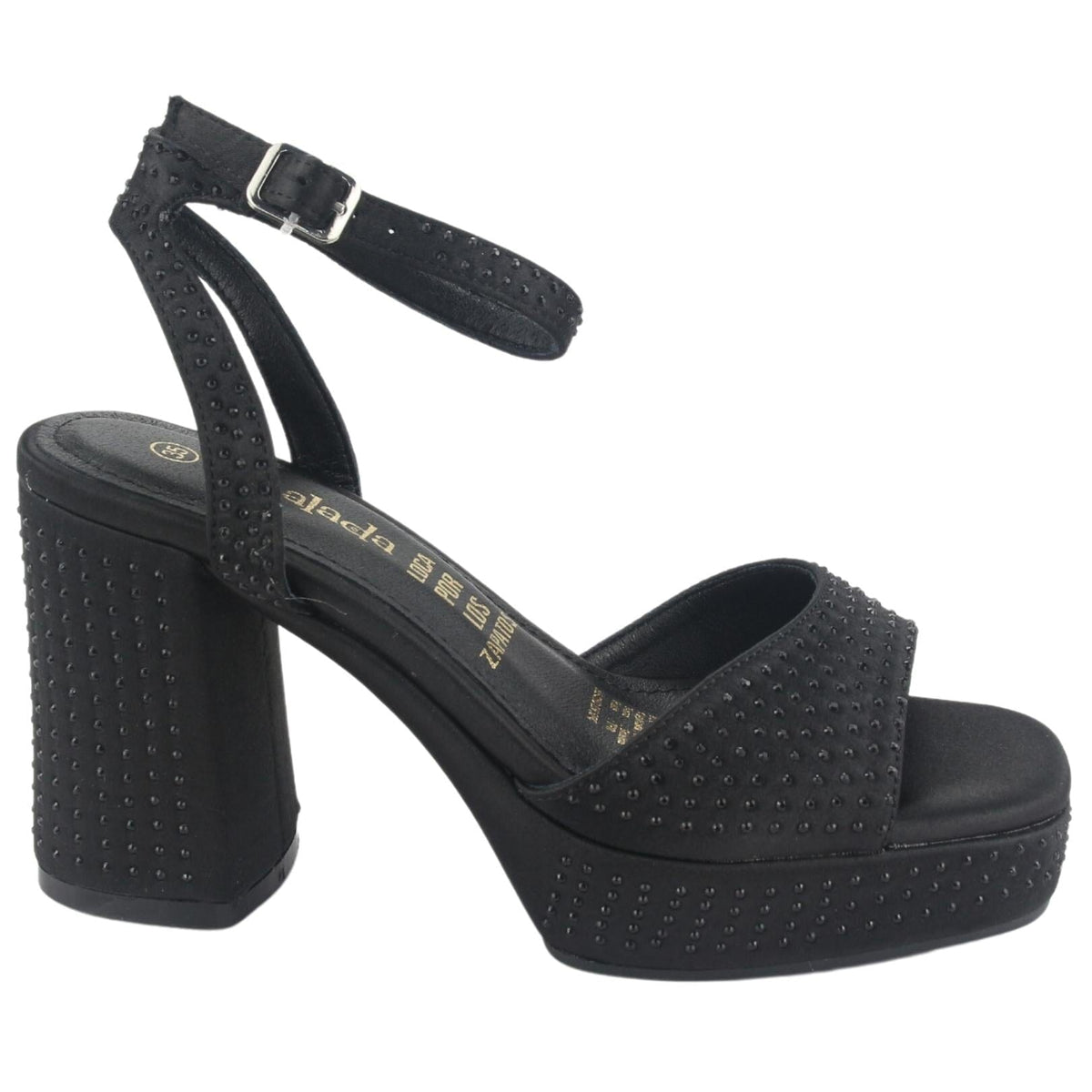 Sandalia Chalada Mujer Sussi-4 Negro Casual Sandalia Chalada 