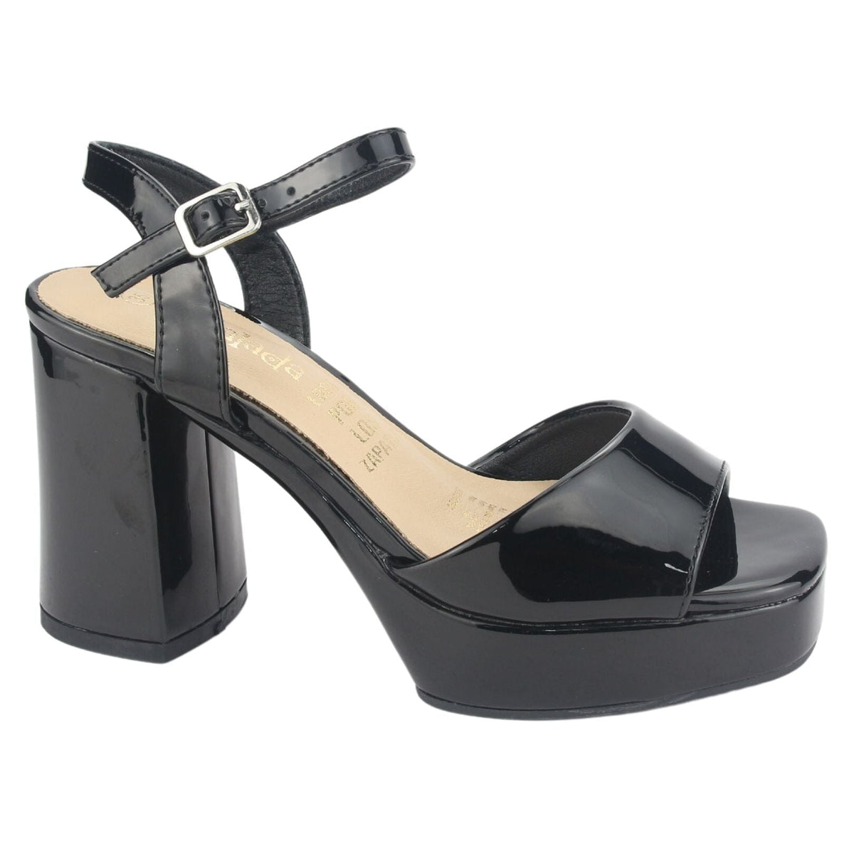 Sandalia Chalada Mujer Sussi-5 Negro Casual Sandalia Chalada 