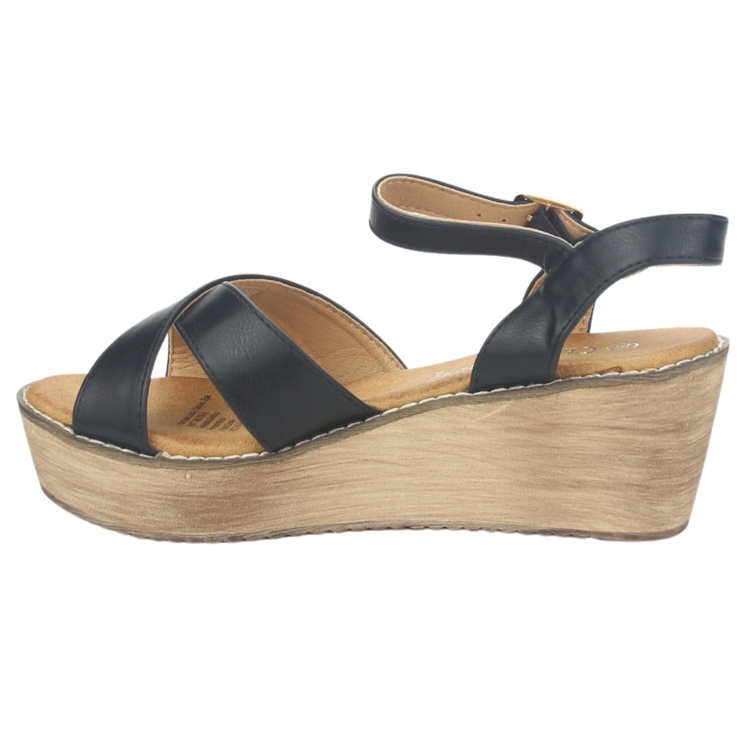Sandalia Chalada Mujer Tala-1 Negro Plataforma Sandalias Chalada 