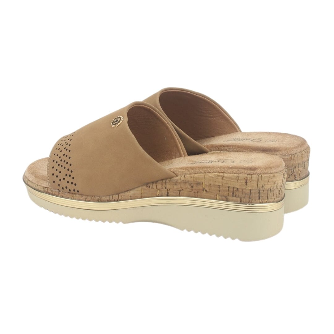 Sandalia Chalada Mujer Tera-1 Beige Plataforma Sandalias Chalada 