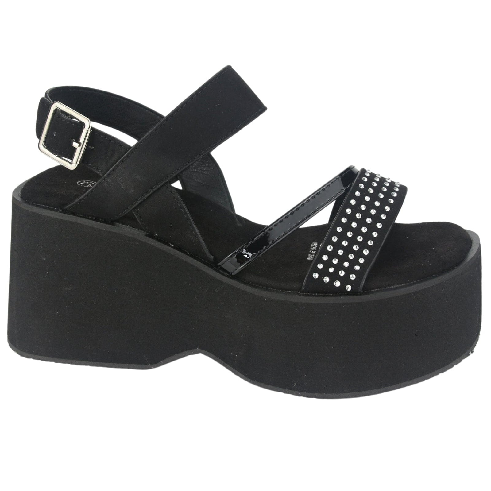 Sandalia Chalada Mujer Verena-6 Negro Casual Sandalia Chalada 