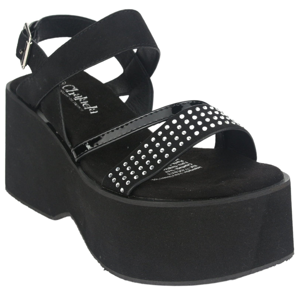 Sandalia Chalada Mujer Verena-6 Negro Casual Sandalia Chalada 