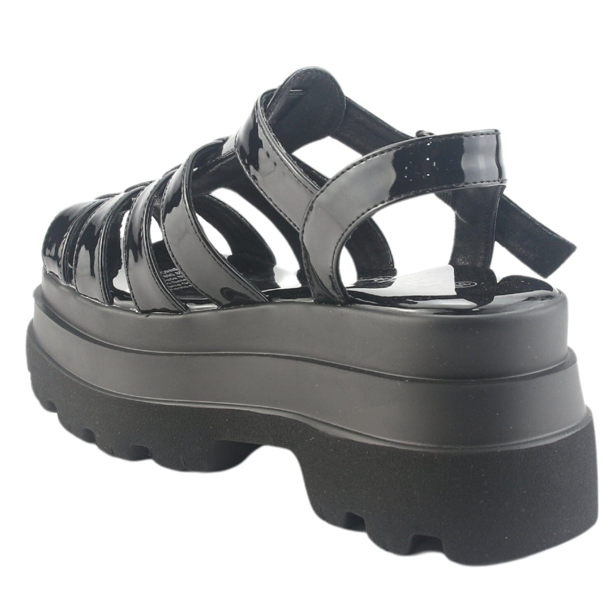 Sandalia Chalada Mujer Villa-11 Negro Casual Sandalias Plataforma Chalada 