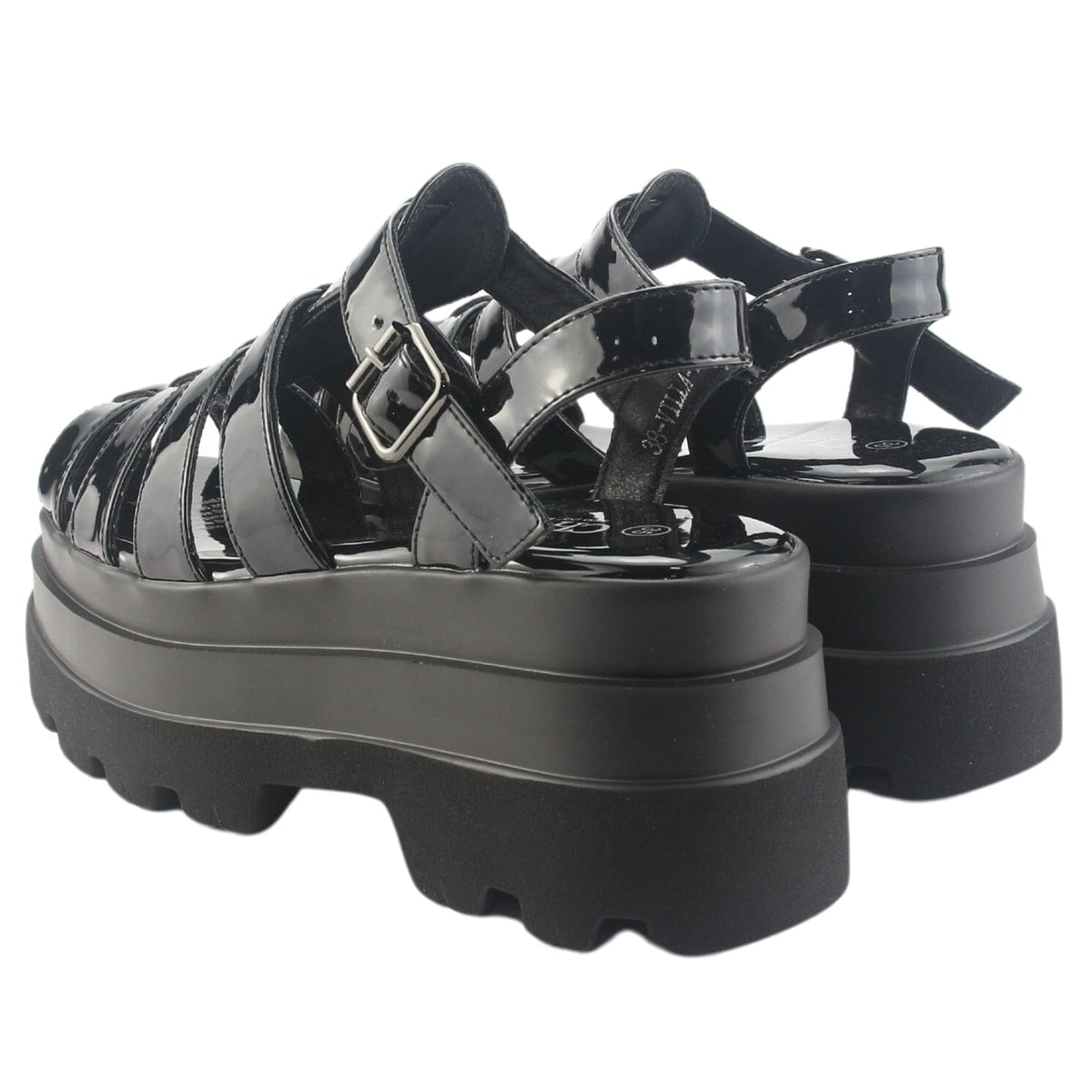 Sandalia Chalada Mujer Villa-11 Negro Casual Sandalias Plataforma Chalada 
