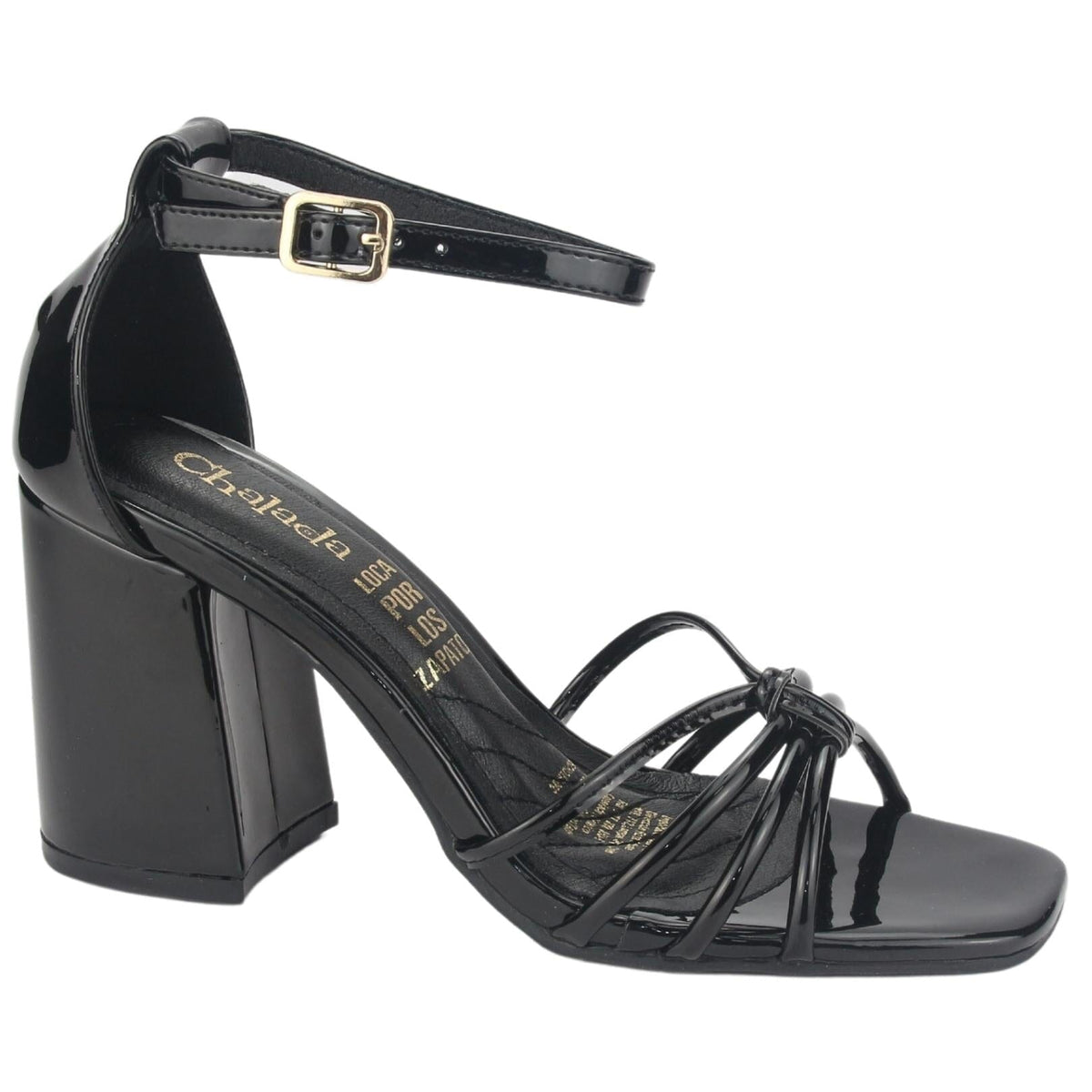 Sandalia Chalada Mujer Virk-17 Negro Casual Sandalia Chalada 