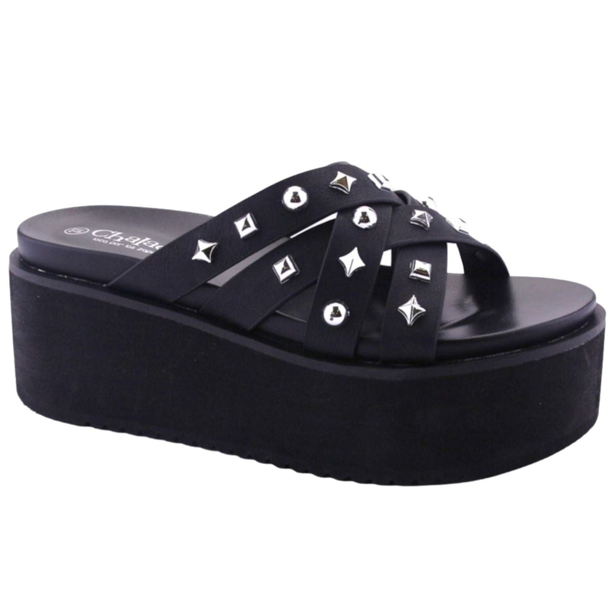 Sandalia Chalada Mujer Viru-20 Negro Moda Sandalias Chalada 
