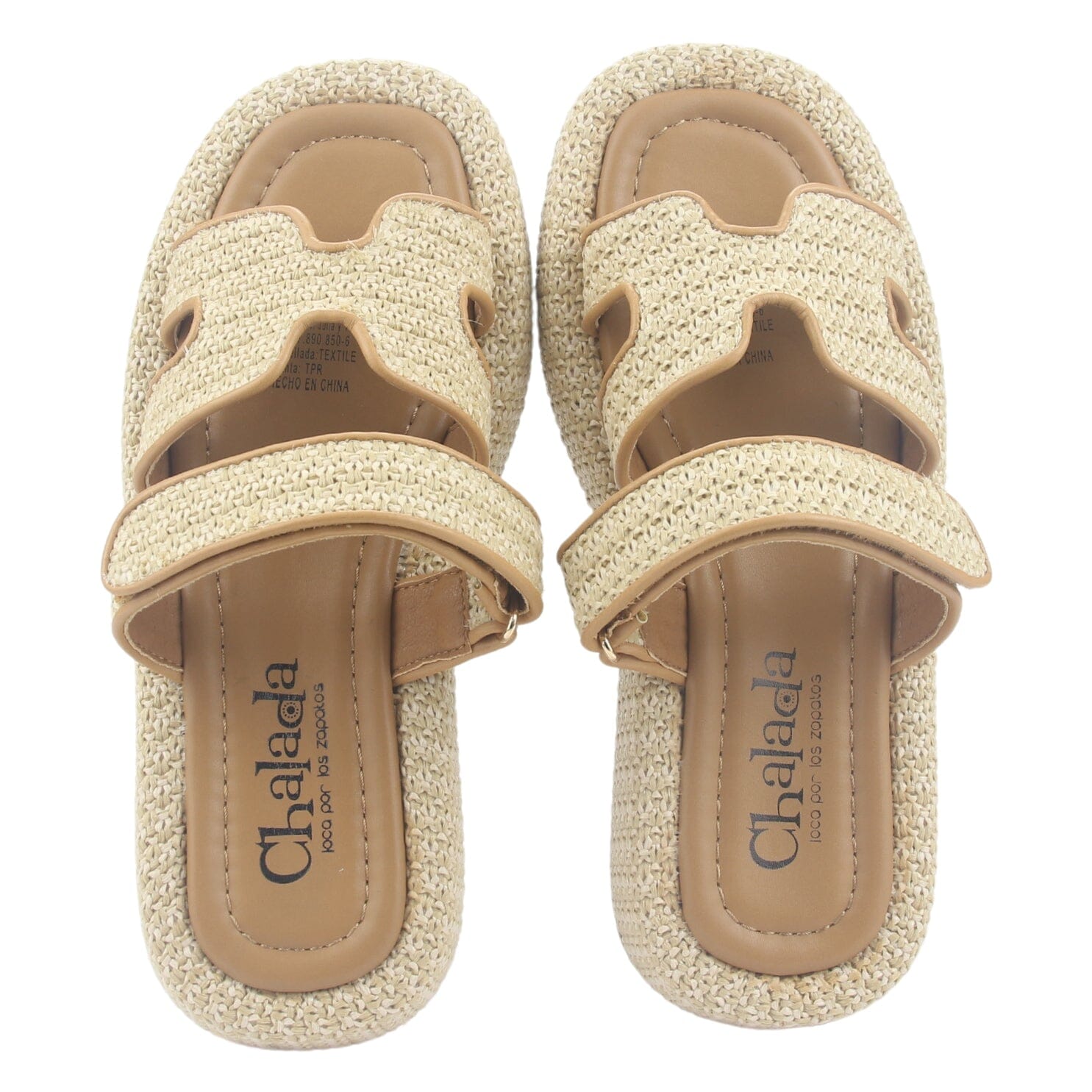 Sandalia Chalada Mujer Yukonl-17 Beige Plataforma Poki Sandalias Chalada 