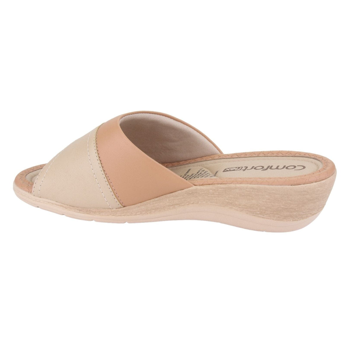 Sandalia Comfortflex Mujer 2296401 Beige Moda Sandalias Comfortflex 