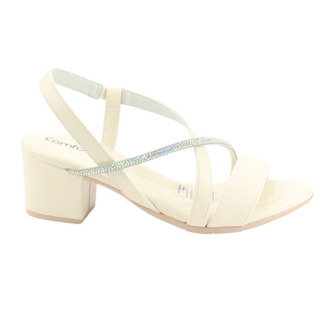 Sandalia Comfortflex Mujer 2457404 Nude Casual Sandalias Comfortflex 