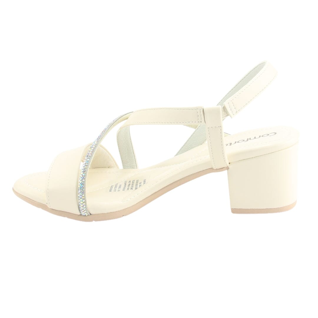 Sandalia Comfortflex Mujer 2457404 Nude Casual Sandalias Comfortflex 