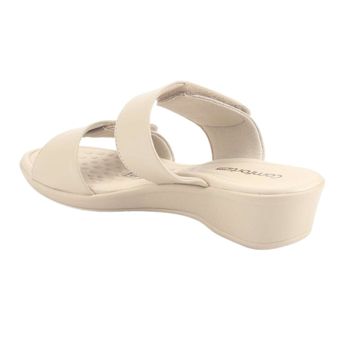 Sandalia Comfortflex Mujer 2472402 Beige Casual Sandalias Comfortflex 