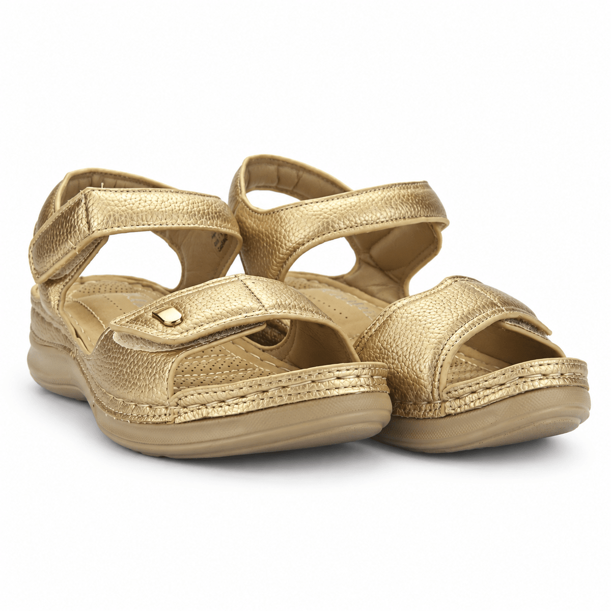 Sandalia Dorado Mujer Casual Chalada Kon Sandalias Chalada 