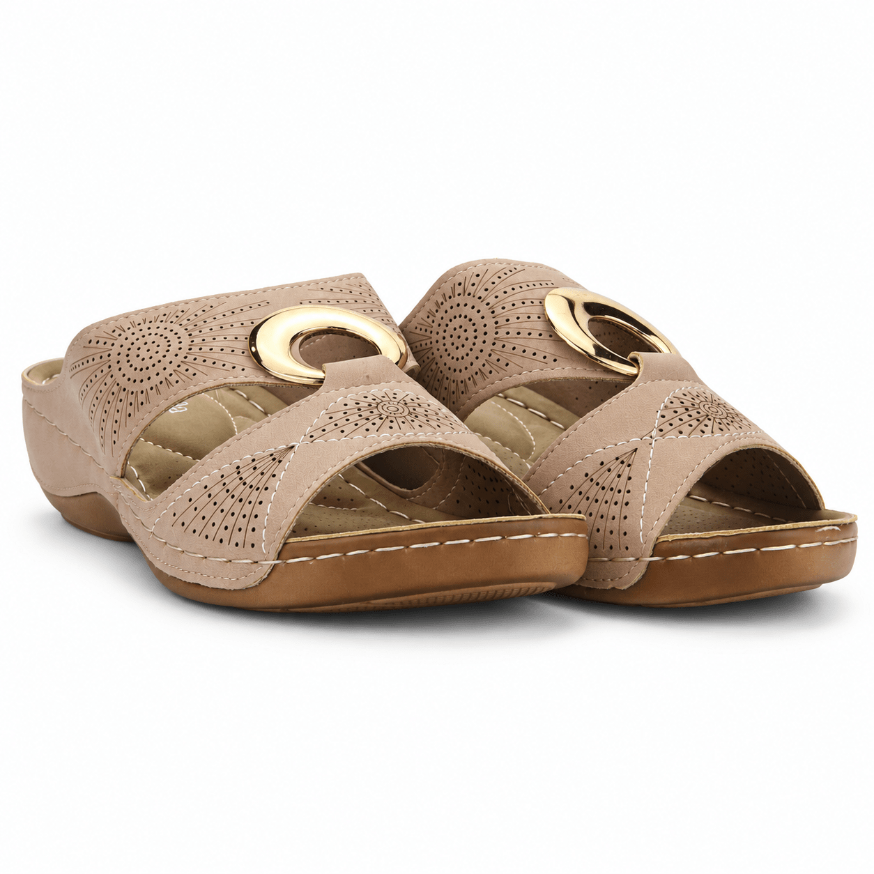 Sandalia Dorado Mujer Casual Chalada Kon Sandalias Chalada 