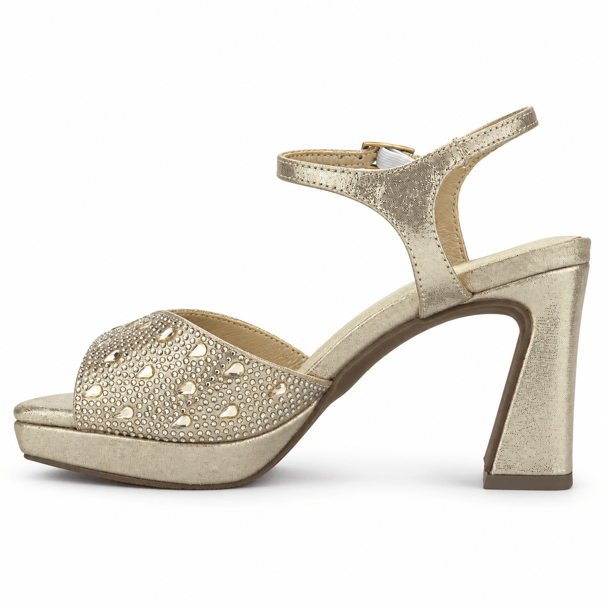 Sandalia Dorado Mujer Casual Chalada Mureli Sandalias Chalada 