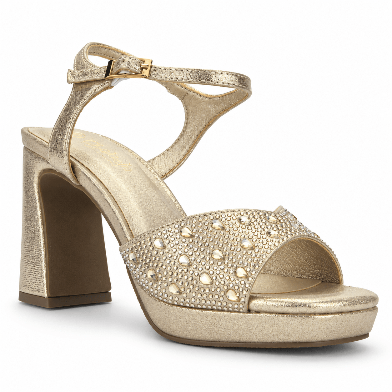 Sandalia Dorado Mujer Casual Chalada Mureli Sandalias Chalada 