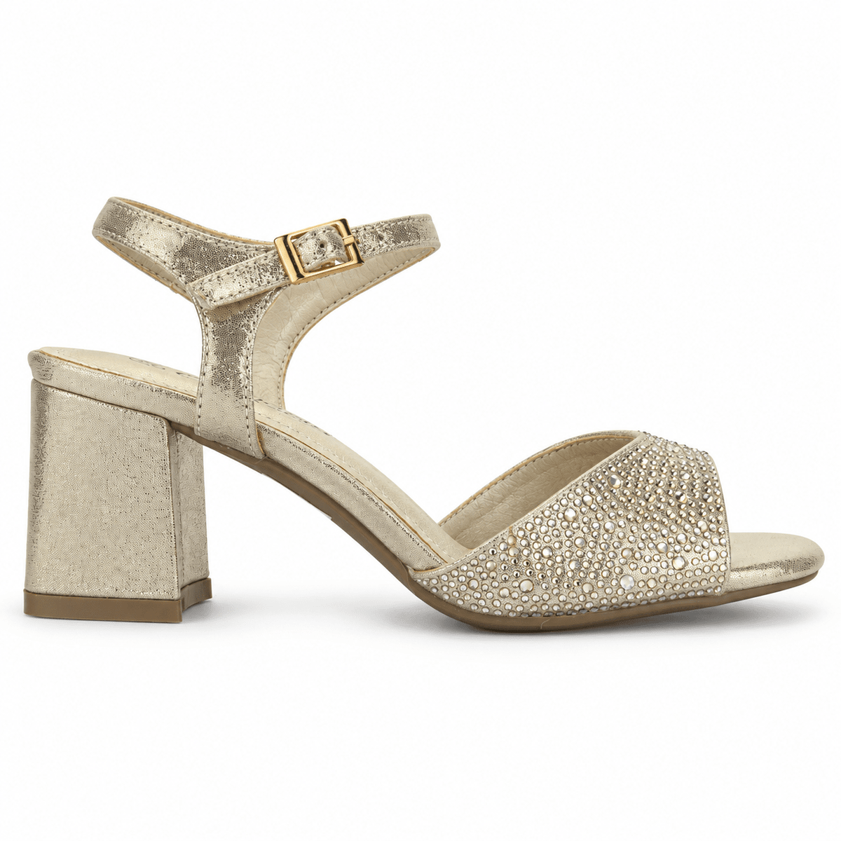 Sandalia Dorado Mujer Casual Chalada Vendra Sandalias Chalada 