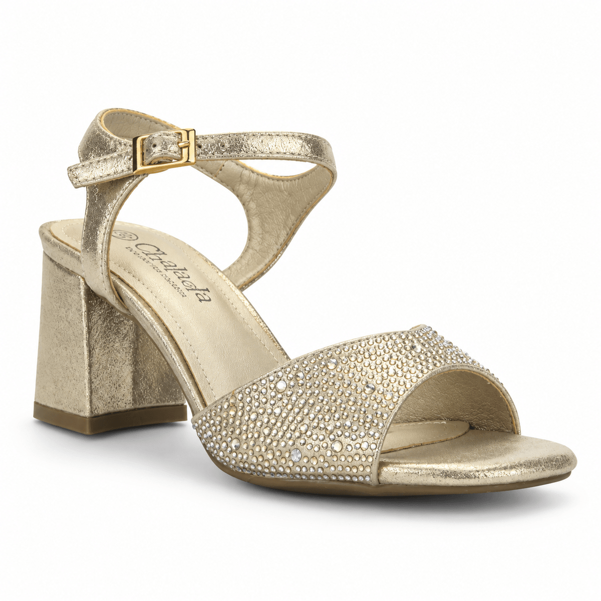 Sandalia Dorado Mujer Casual Chalada Vendra Sandalias Chalada 