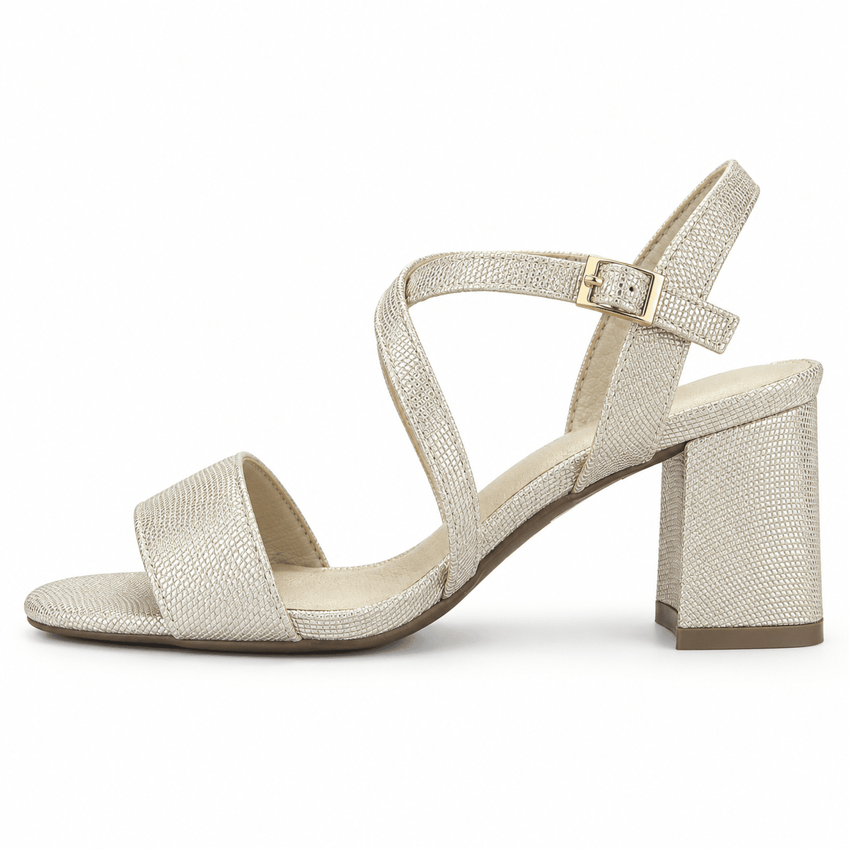Sandalia Dorado Mujer Casual Chalada Vendra Sandalias Chalada 