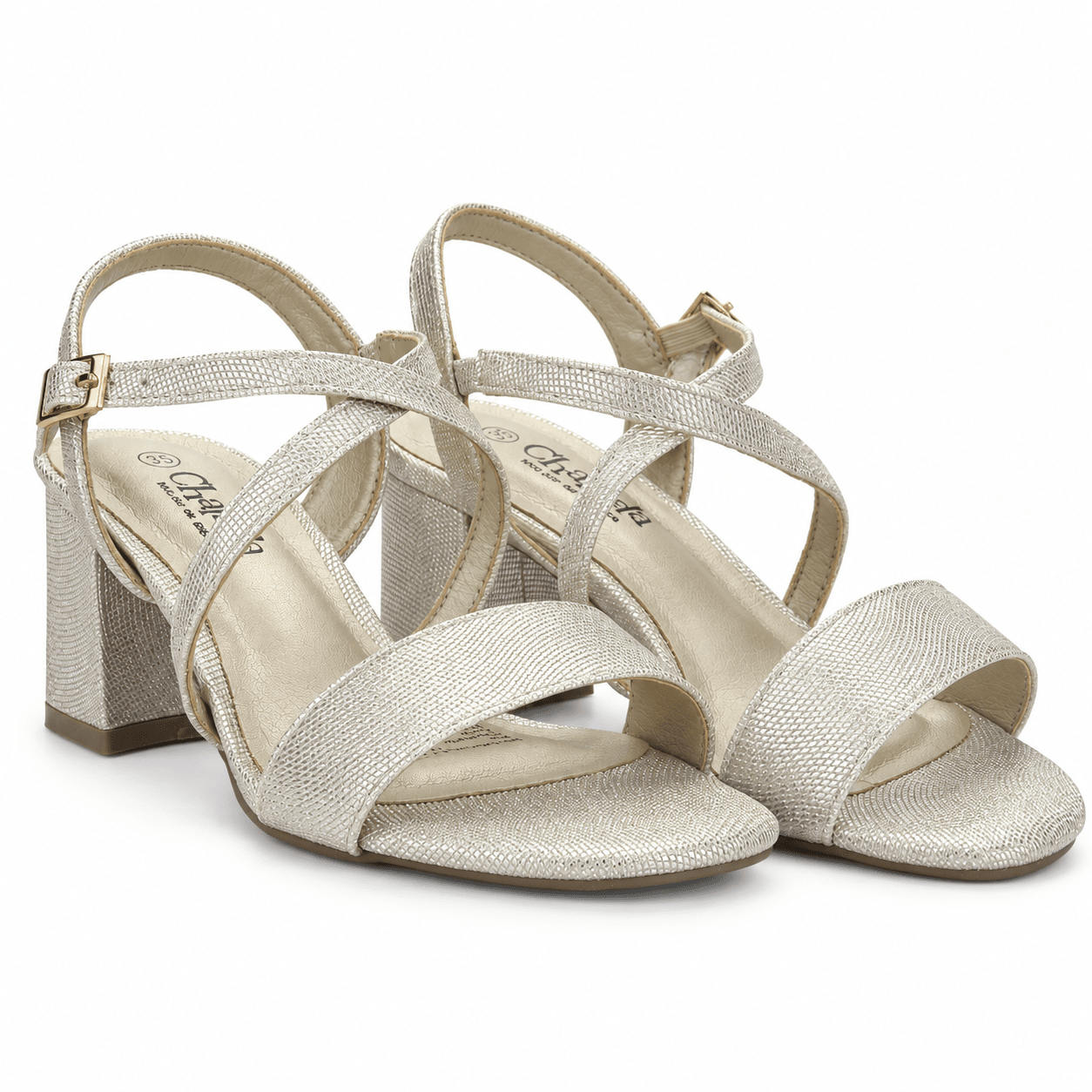 Sandalia Dorado Mujer Casual Chalada Vendra Sandalias Chalada 
