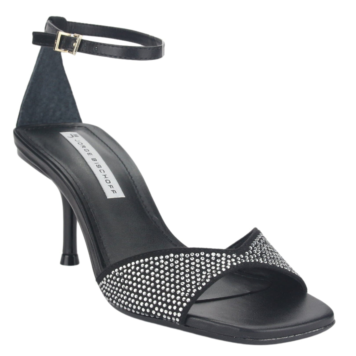 Sandalia Jorgebischoff Mujer J10543039 Negro Casual Sandalias Taco Jorge Bischoff 