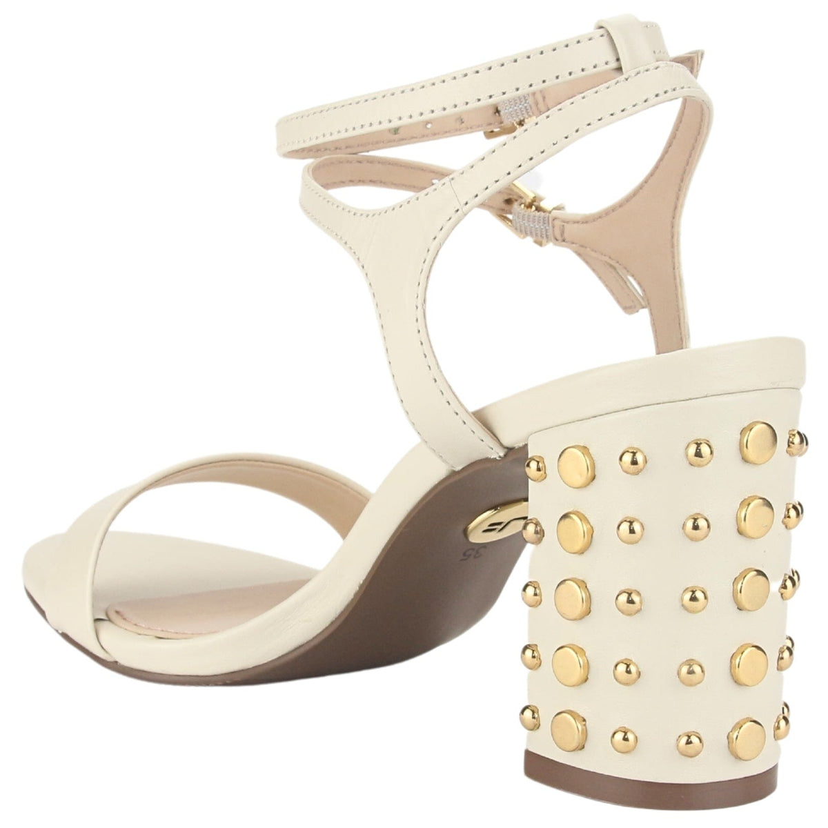 Sandalia Jorgebischoff Mujer J15793017 Blanco Casual Sandalias Taco Jorge Bischoff 