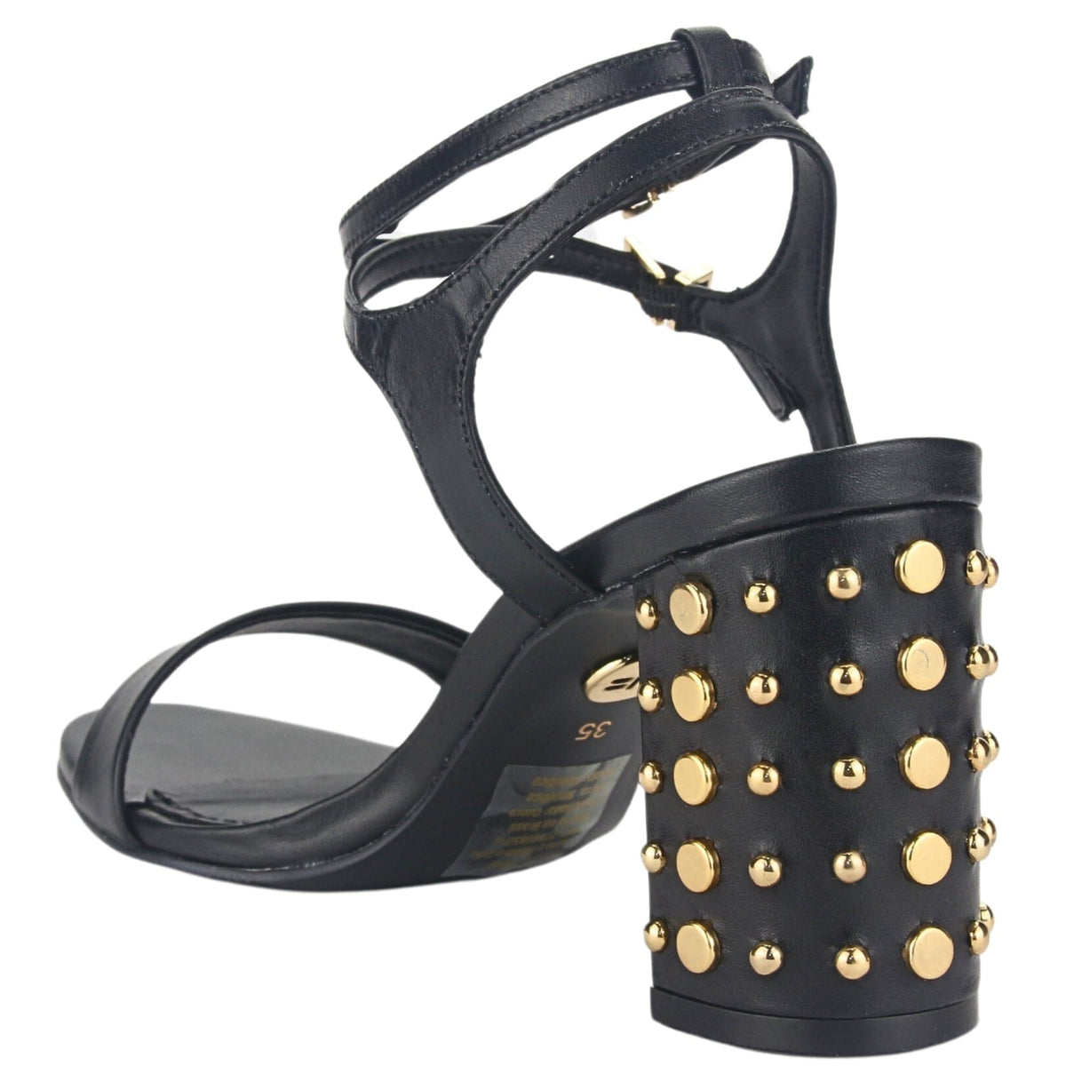 Sandalia Jorgebischoff Mujer J15793017 Negro Casual Sandalias Taco Jorge Bischoff 