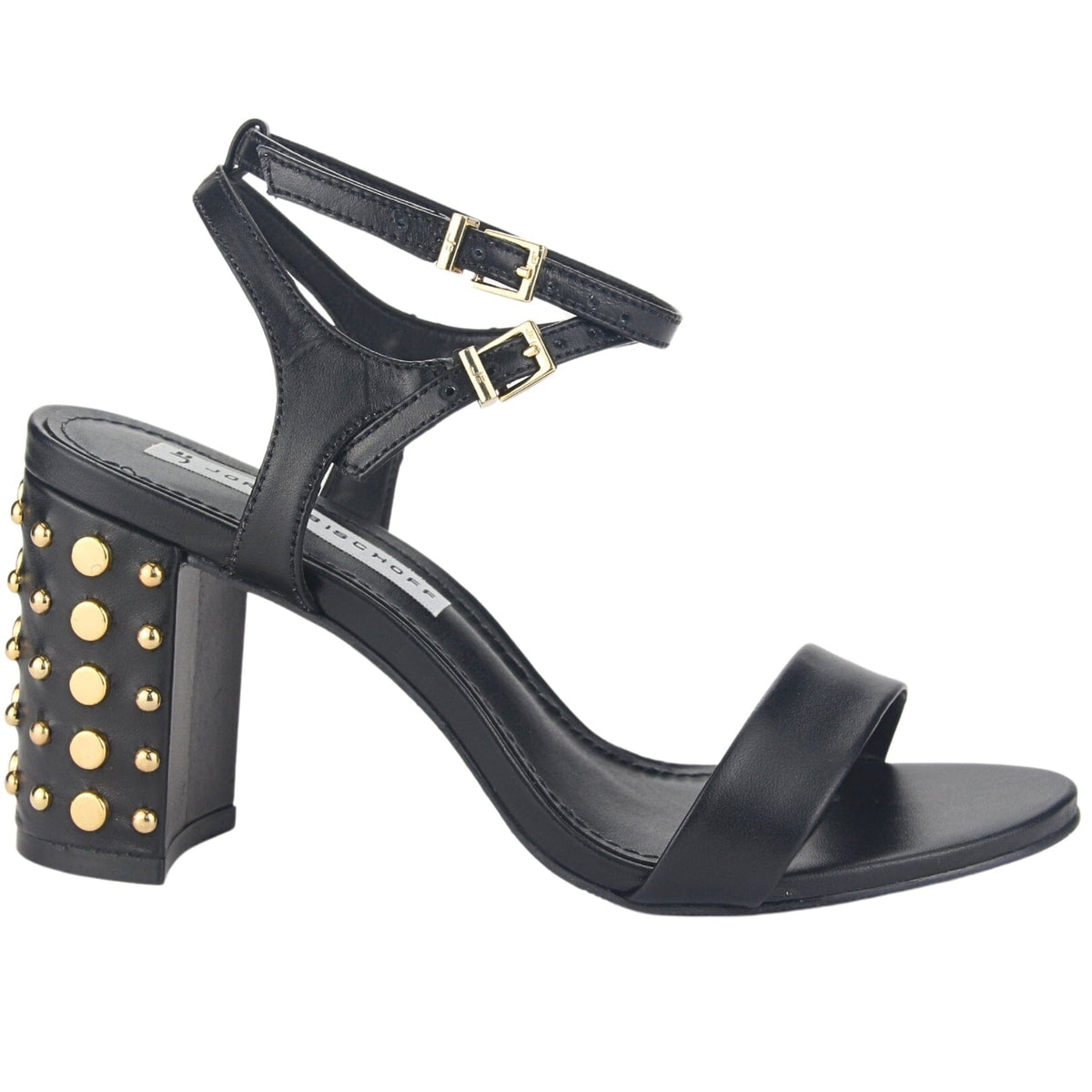 Sandalia Jorgebischoff Mujer J15793017 Negro Casual Sandalias Taco Jorge Bischoff 