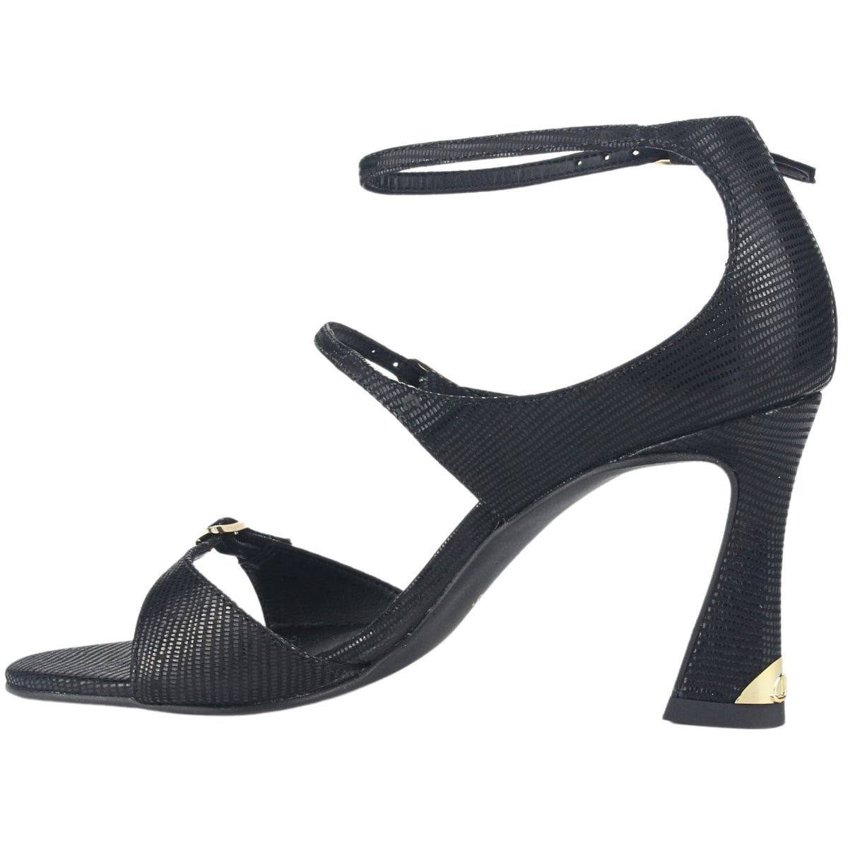 Sandalia Jorgebischoff Mujer J18533001 Negro Casual Sandalias Taco Jorge Bischoff 