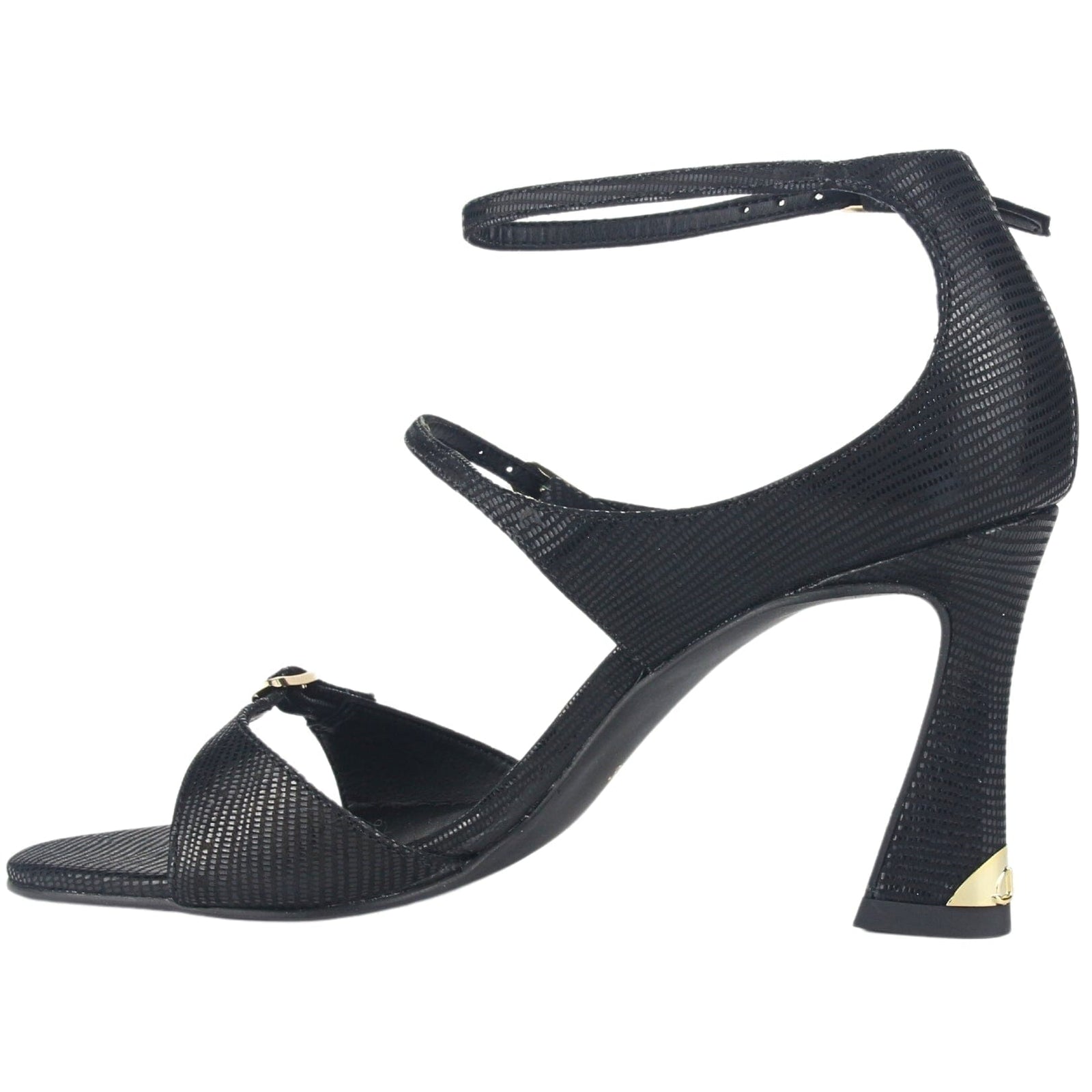 Sandalia Jorgebischoff Mujer J18533001 Negro Casual Sandalias Taco Jorge Bischoff 