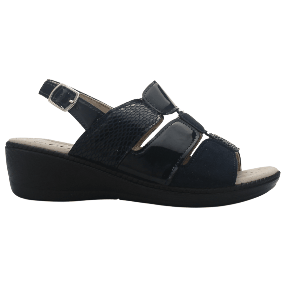 Sandalia Mujer Casual Azul Marino Chalada Lupe-85 Sandalias Chalada 
