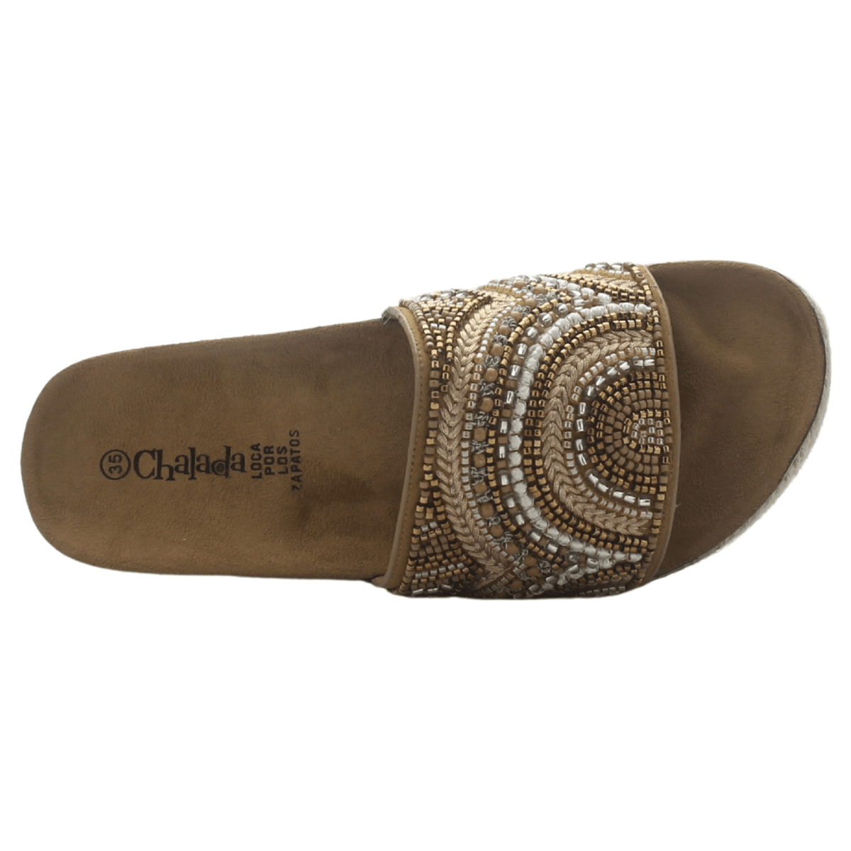 Sandalia Mujer Casual Beige Chalada Stork-11 Sandalias Chalada 