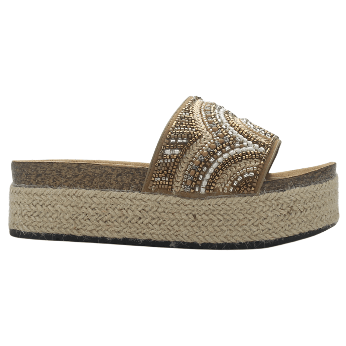 Sandalia Mujer Casual Beige Chalada Stork-11 Sandalias Chalada 