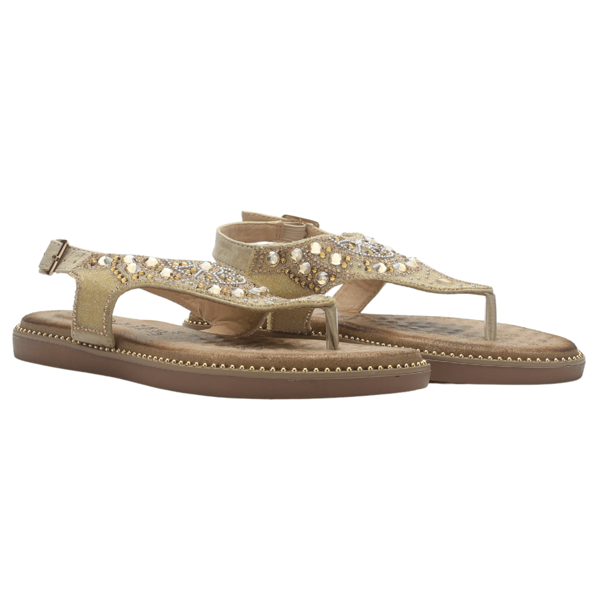 Sandalia Mujer Casual Dorado Chalada Angui-2 Sandalias Chalada 