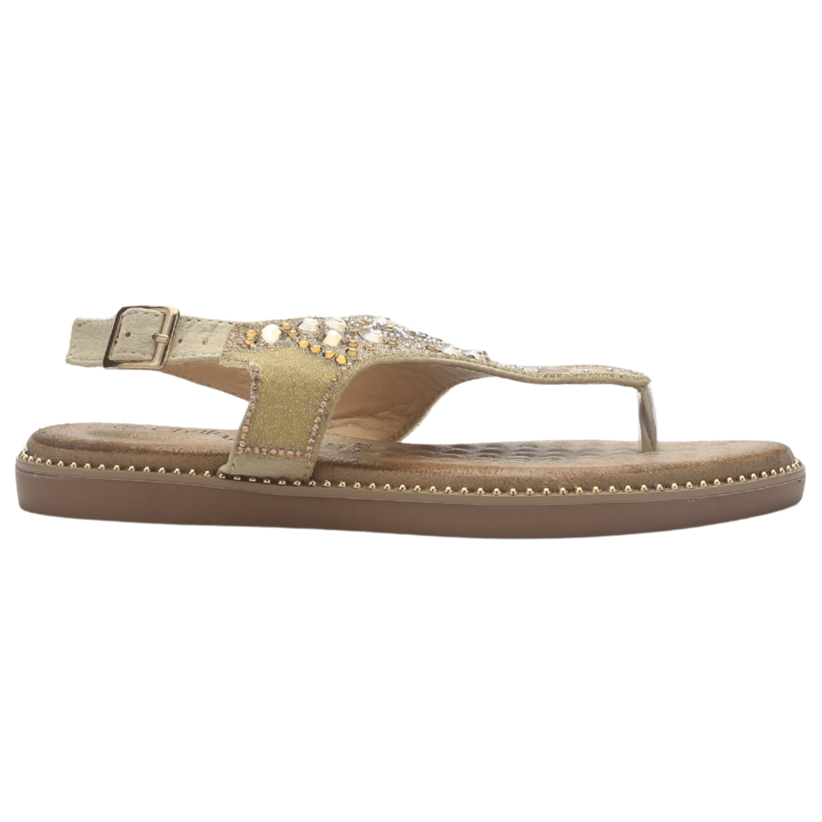 Sandalia Mujer Casual Dorado Chalada Angui-2 Sandalias Chalada 