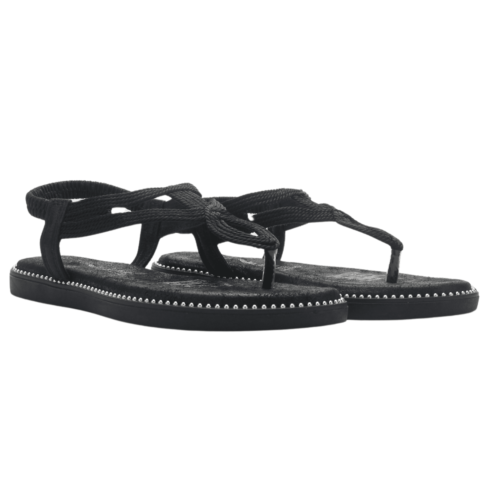 Sandalia Mujer Casual Negro Chalada Angui-1 Sandalias Chalada 