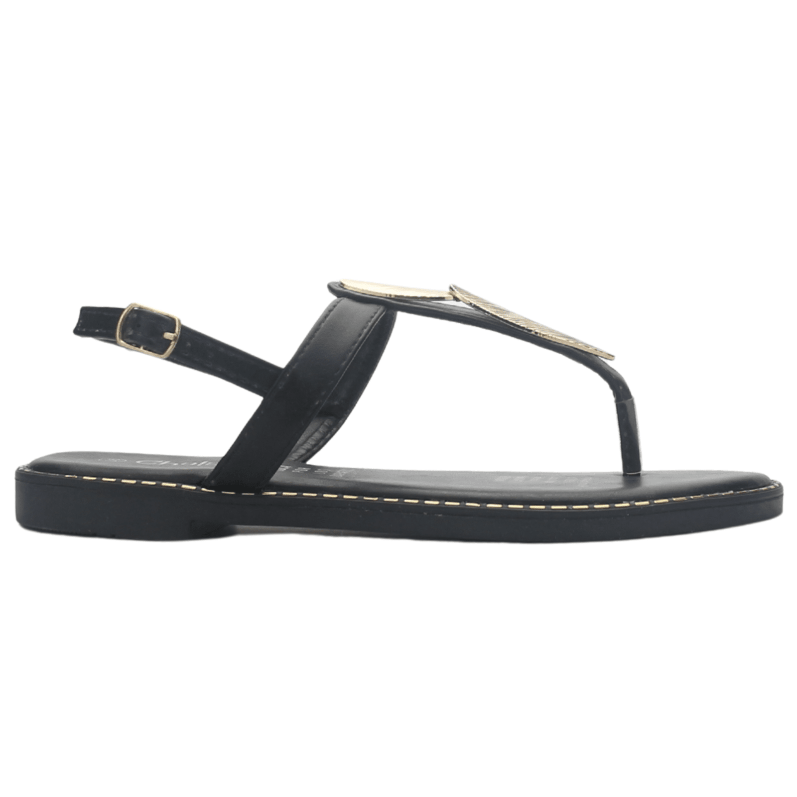 Sandalia Mujer Casual Negro Chalada Buckel-4 Sandalias Chalada 