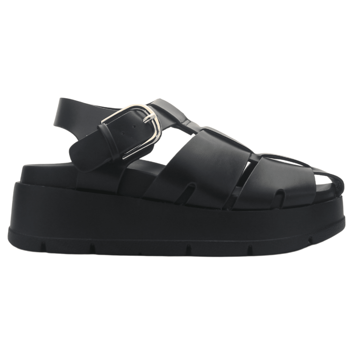 Sandalia Mujer Casual Negro Chalada Cumbia-32 Sandalias Chalada 