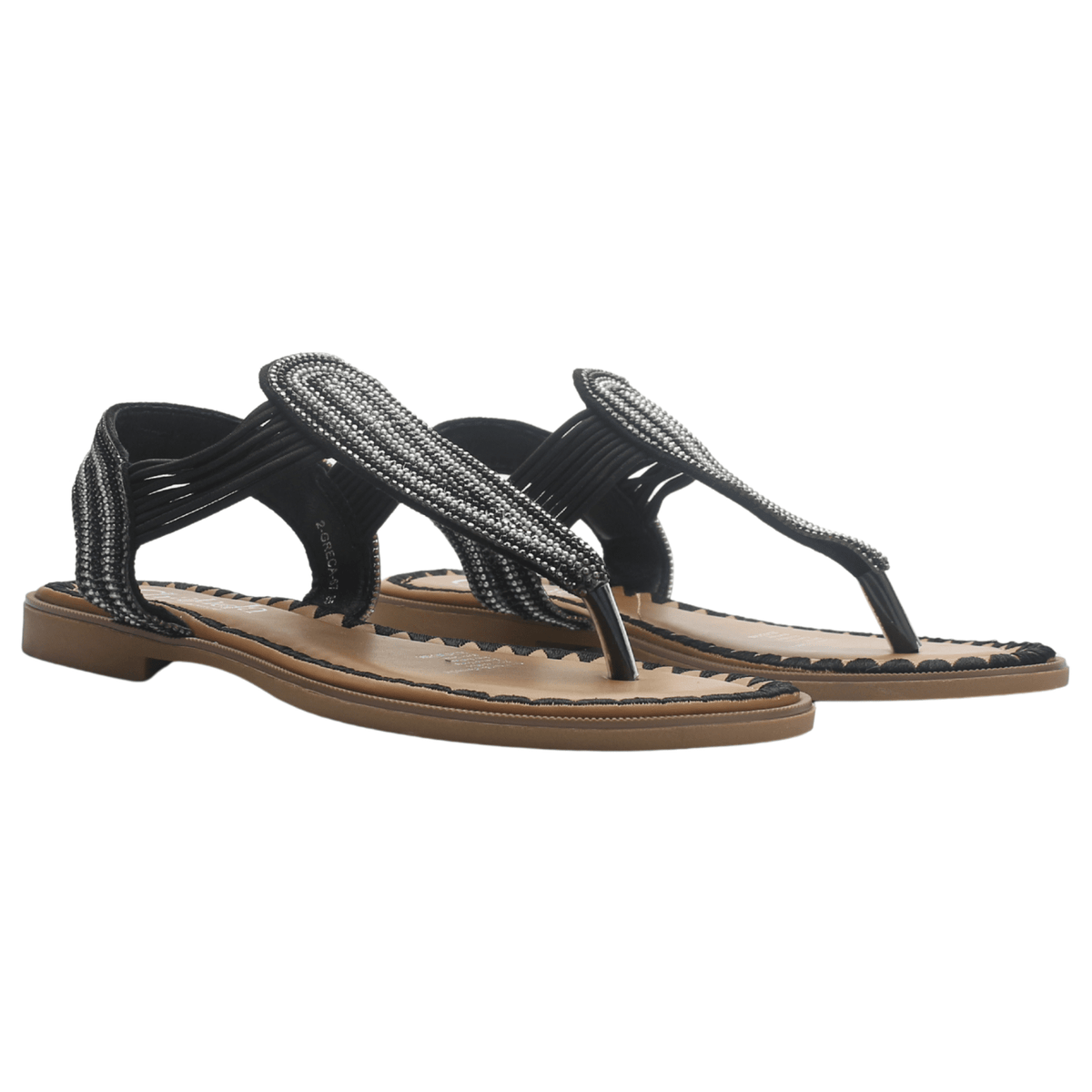 Sandalia mujer Casual Negro Chalada Greca-67 Sandalias Chalada 