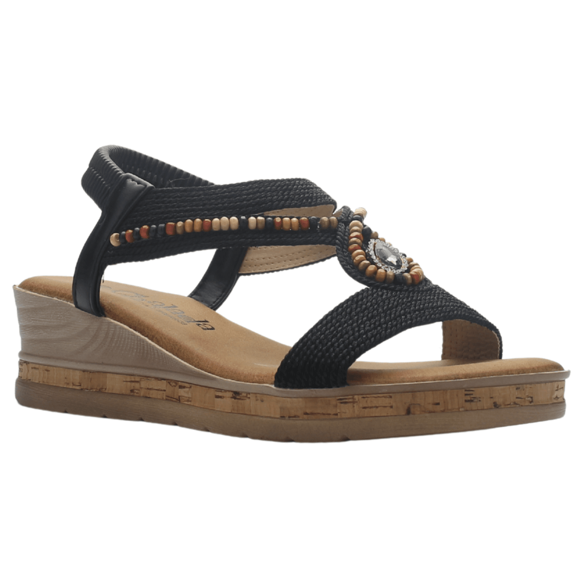 Sandalia Mujer Casual Negro Chalada Molina-1 Sandalias Chalada 
