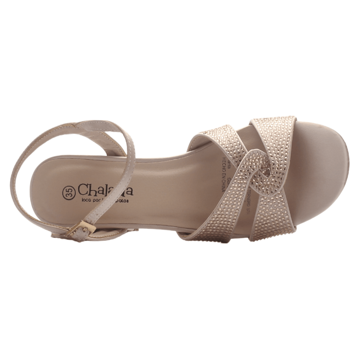 Sandalia mujer Casual Nude Chalada Fira-2 Sandalias Chalada 