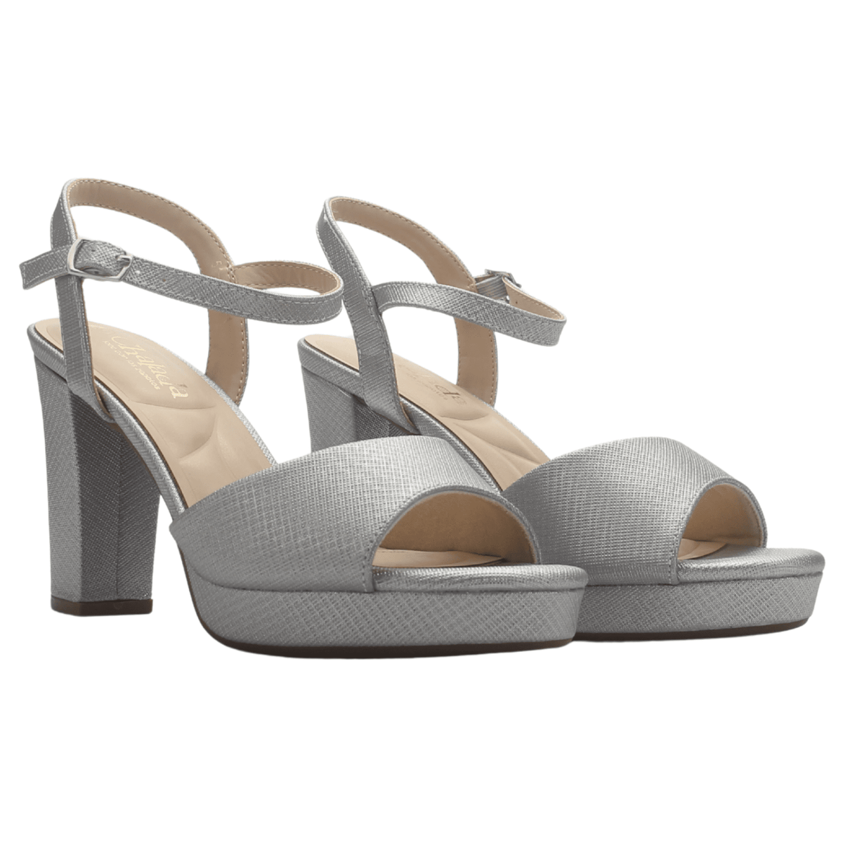 Sandalia Mujer Casual Plateado Chalada Voce-1 Sandalias Chalada 