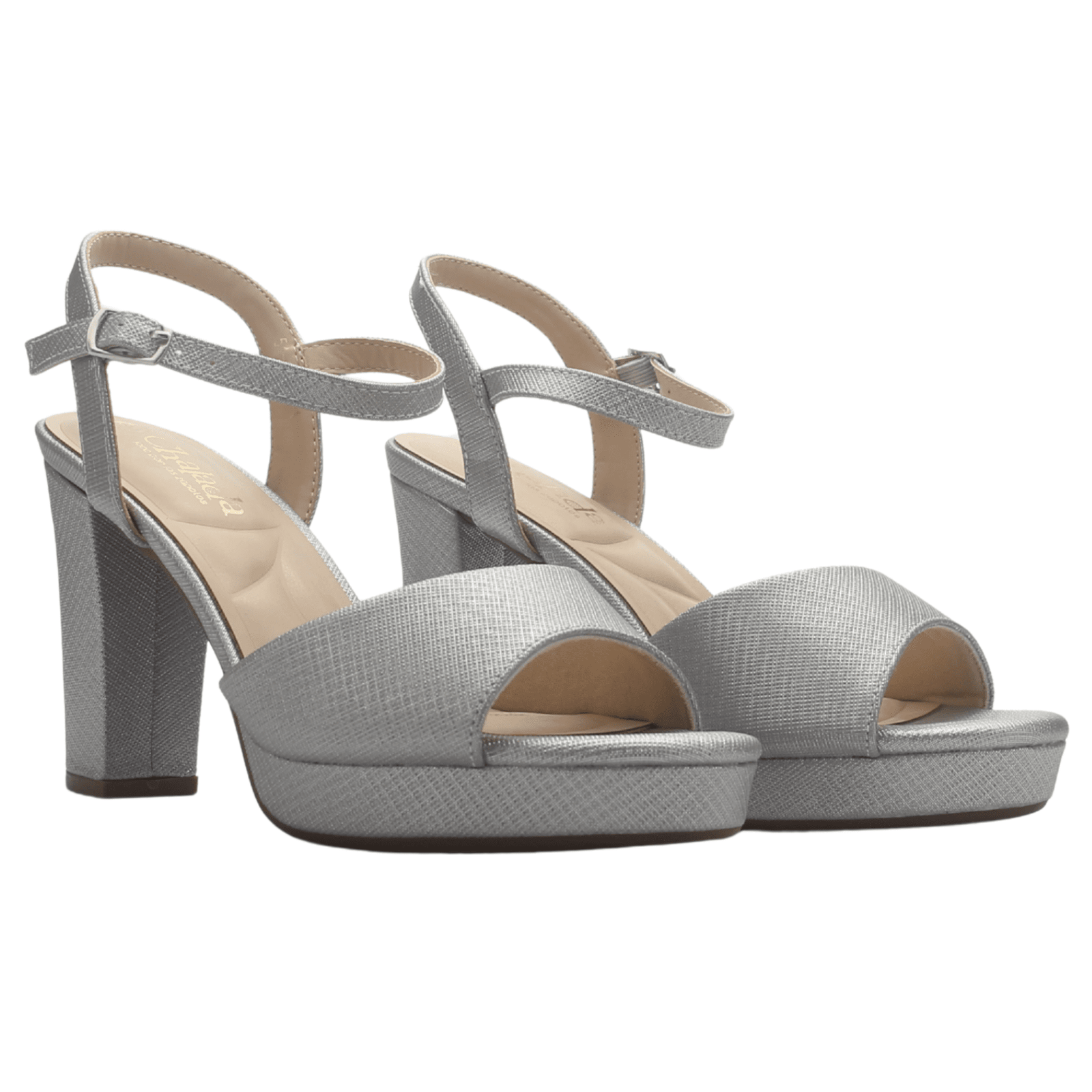 Sandalia Mujer Casual Plateado Chalada Voce-1 Sandalias Chalada 