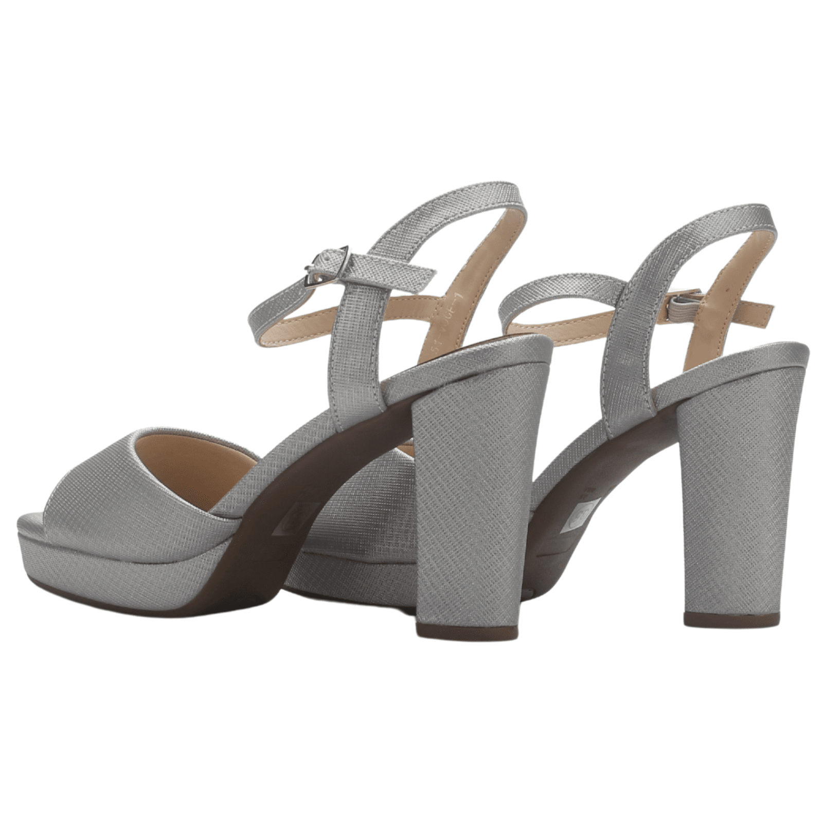 Sandalia Mujer Casual Plateado Chalada Voce-1 Sandalias Chalada 