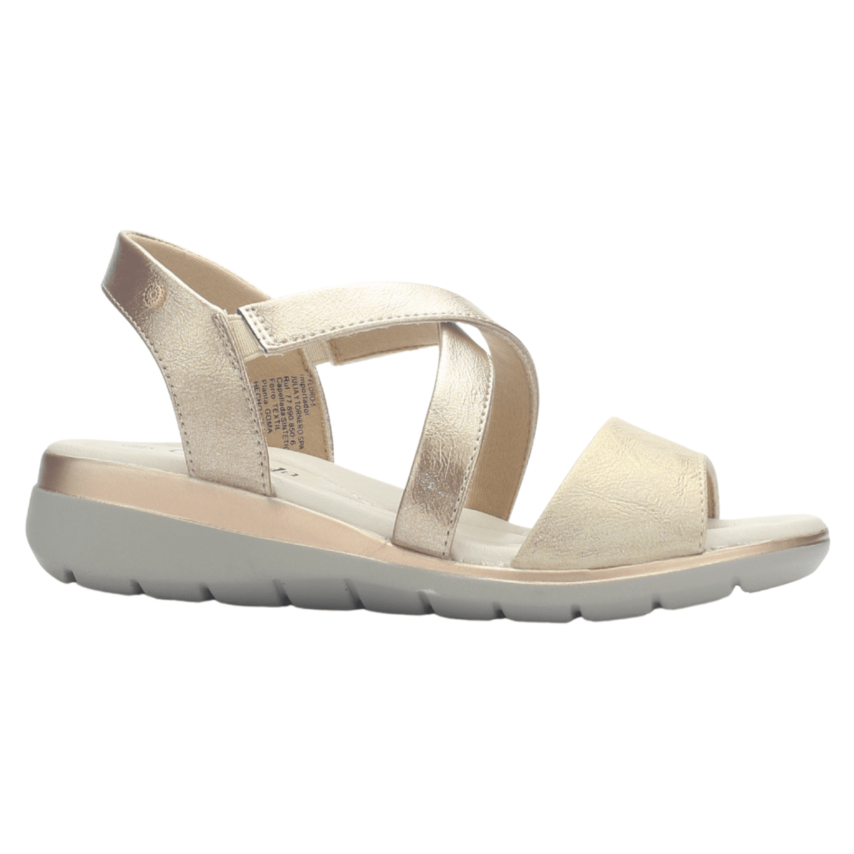 Sandalia Mujer Chalada Floro-6 Dorado Casual Sandalias Chalada 35 Dorado 