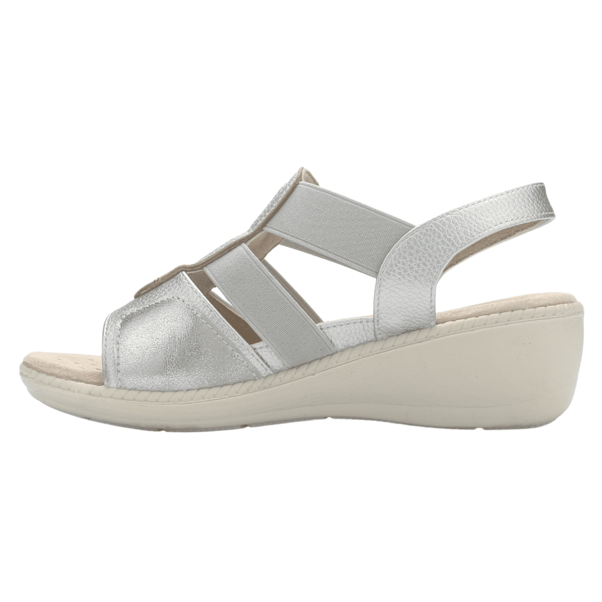 Sandalia Mujer Chalada Lupe-4 Plateado Casual Sandalias Chalada 