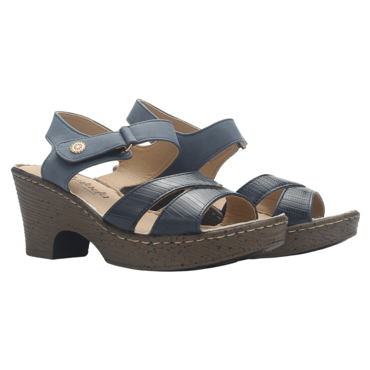 Sandalia Mujer Chalada Notina-2 Azul Casual Sandalias Chalada 